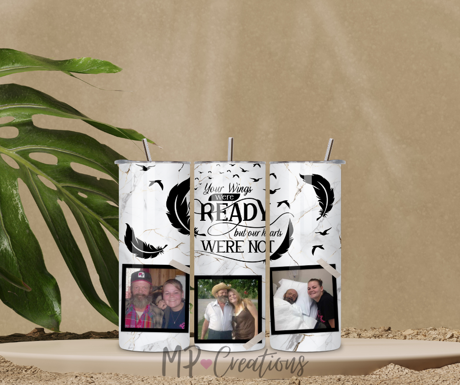 Memorial Tumblers with photos