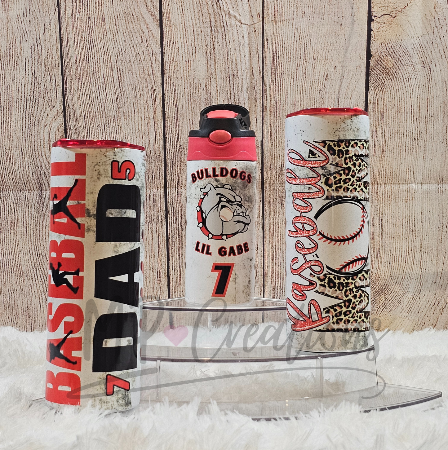 Baseball Dad Tumbler