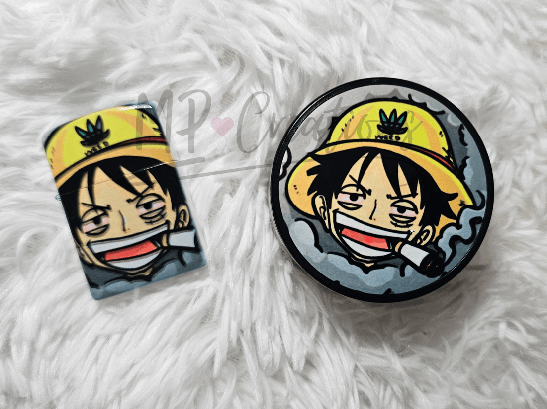 Discover the One Piece Luffy Grinder and Zippo Lighter: Style Meets Functionality for Every Fan!