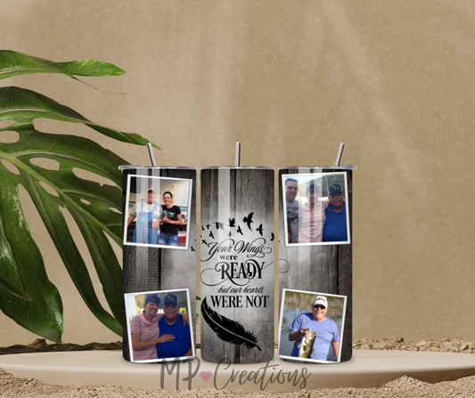Memorial Tumblers with photos