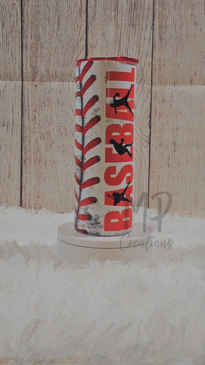 Baseball Dad Tumbler